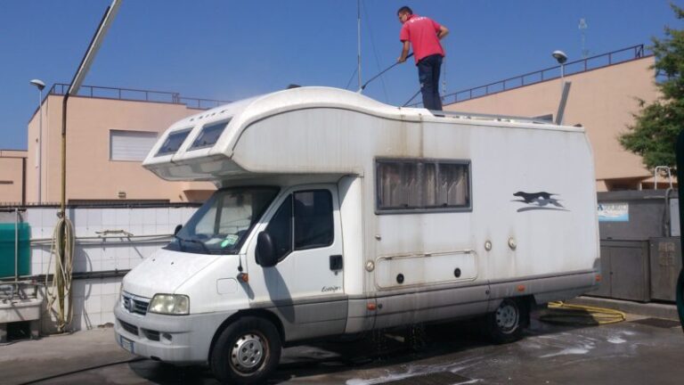 Ho lavato il Camper